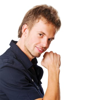 man isolated