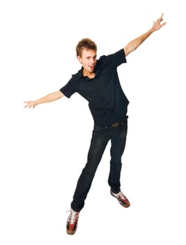 man isolated