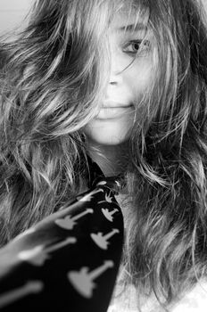 Portrait of a girl. See more shots with this model in my portfolio.