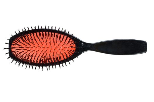 Hairbrush isolated on white background