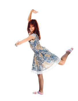 dancer isolated
