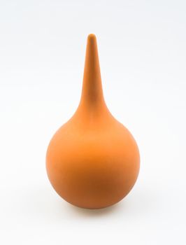 Enema (clyster) on white background with soft shadow