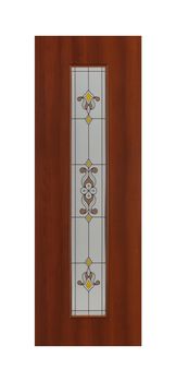 Common house interior door isolated on white background
