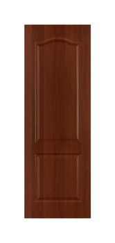 Common house interior door isolated on white background