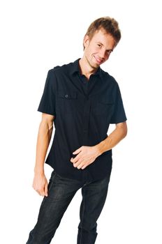 man isolated