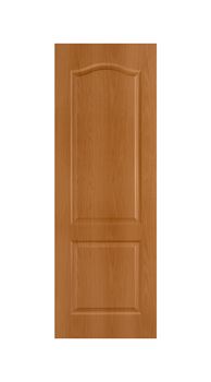 Common house interior door isolated on white background