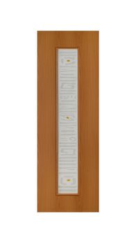 Common house interior door isolated on white background