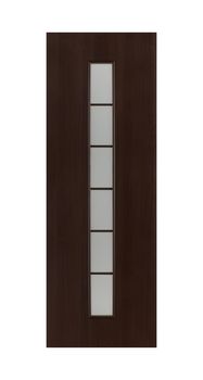 Common house interior door isolated on white background