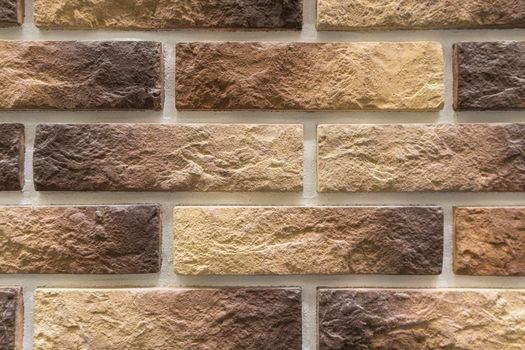 masonry wall paving stones as a background close up. High quality photo