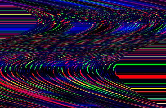 Glitch universe background. Old TV screen error. Digital pixel noise abstract design. Photo glitch. Television signal fail. Technical problem grunge wallpaper. Colorful noise.