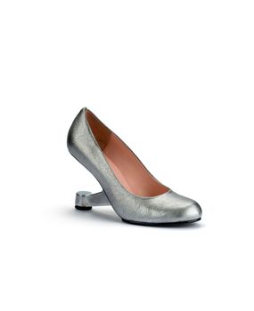 Modern fashionable women shoe shot in studio