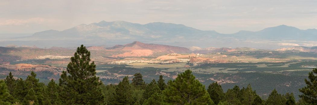 Grand Staircase-Escalante National Monument in the United States. High quality panoramic photo