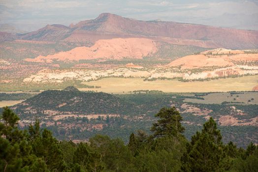 Grand Staircase-Escalante National Park Utah colorful mountains. High quality photo