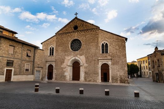 terni church of san francesco in the square in the city center