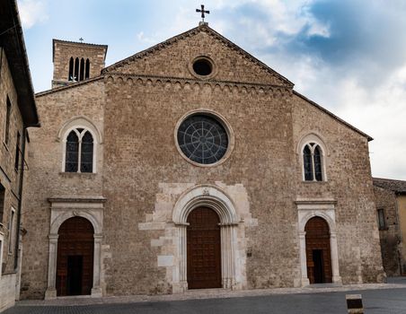 terni church of san francesco in the square in the city center