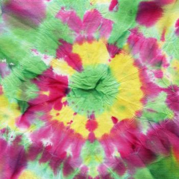 Tie dye pattern abstract background. Handmade on textile, carefully scanned at high resolution