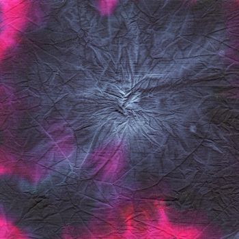 Tie dye pattern abstract background. Handmade on textile, carefully scanned at high resolution