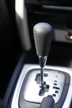 closer up of a gear in the car