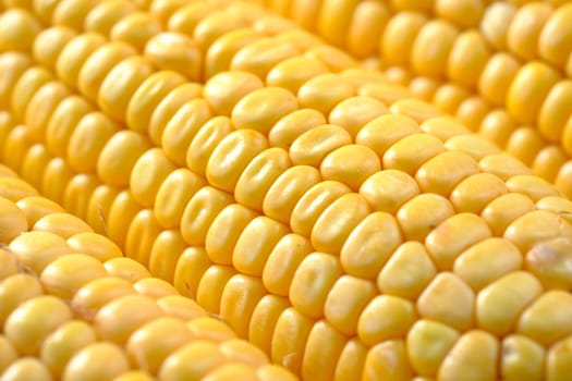 Sweet corns in a bowl on table
