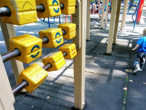 in playground yellow boxs xxoo. High quality photo