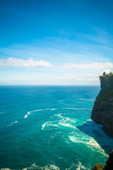 View of Pura Uluwatu temple, Bali, Indonesia