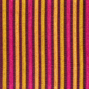 Striped textile fabric material texture background closeup