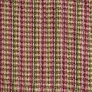 Closeup view of abstract fabric with striped pattern