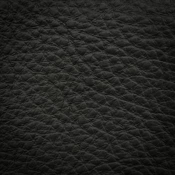 Black leather macro shot texture for background