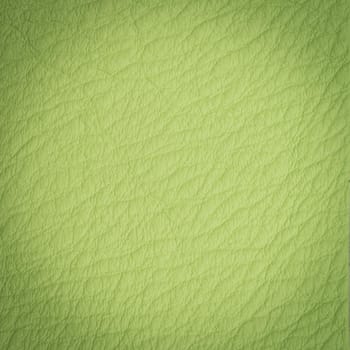 Green leather macro shot texture for background