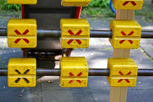 How Playgrounds Can Enhance Fine Motor Skills on the playground. High quality photo