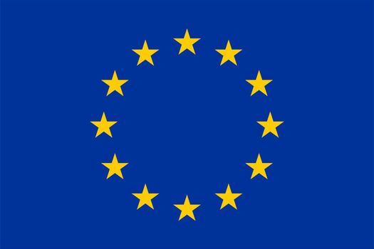 flag of the European Union (EU) aka Europe