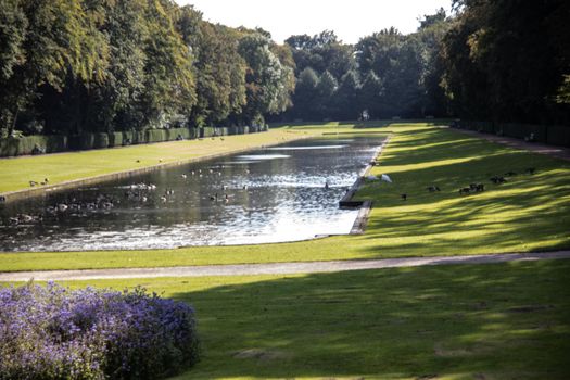 Castle Park Benrath in Germany