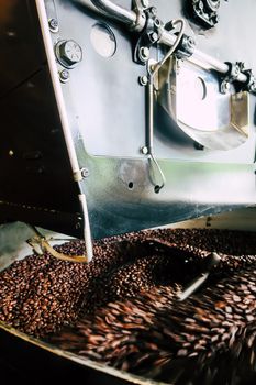 Image of Roasting process of coffee