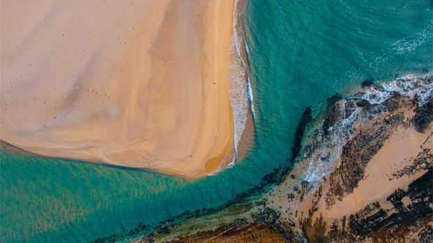 Dolphin Point Inlet at Burrill Lake, NSW, Australia. High quality photo