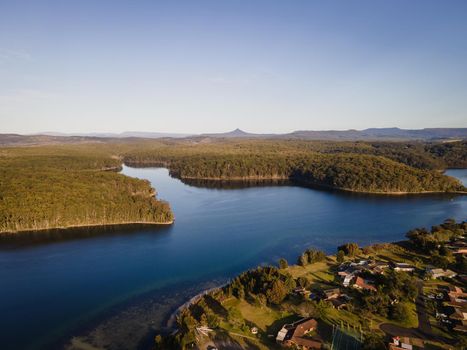 Dolphin Point Inlet at Burrill Lake, NSW, Australia. High quality photo