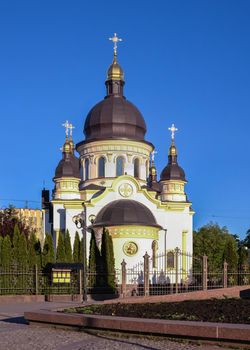 05.09.2021. Kropyvnytskyi, Ukraine. Cathedral Church of the Annunciation of the Most Holy Theotokos in Kropyvnytskyi, Ukraine, on a sunny spring morning