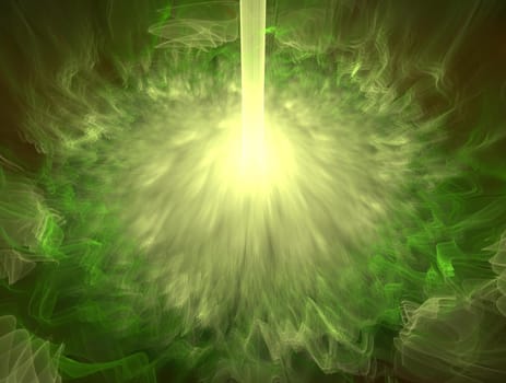 Imaginatory lush fractal texture image abstract background