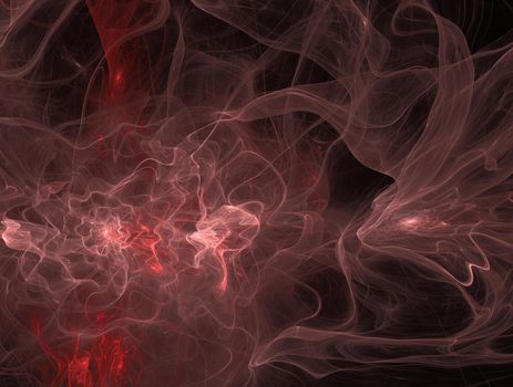 Imaginatory lush fractal texture image abstract background