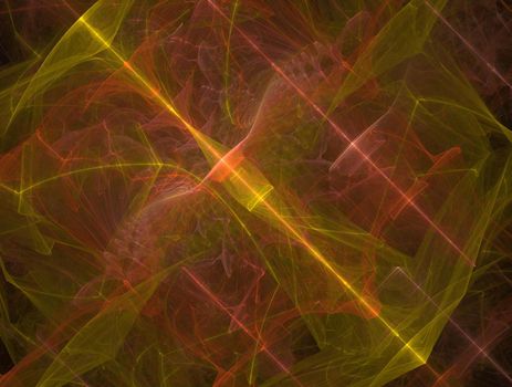 Imaginatory lush fractal texture image abstract background