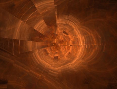 Imaginatory lush fractal texture image abstract background