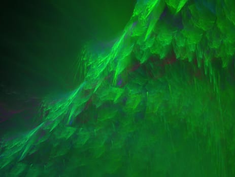 Imaginatory lush fractal texture image abstract background