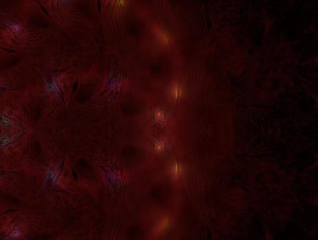 Imaginatory lush fractal texture image abstract background