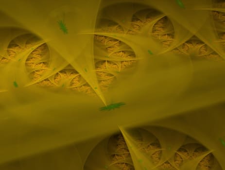 Imaginatory lush fractal texture image abstract background