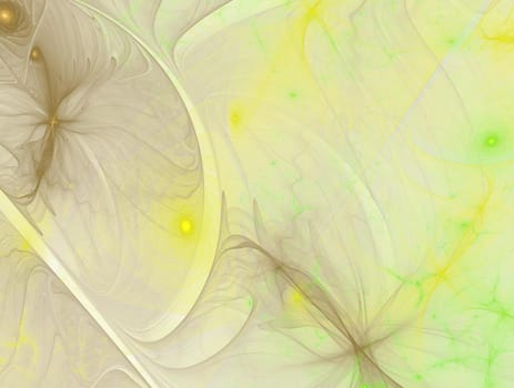 Imaginatory lush fractal texture image abstract background