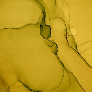 Gold Fluid Art. Liquid Marble Illustration. Alcohol Ink Painting. Abstract Effect. Fluid Art. Grunge Flow Background. Yellow Watercolour Splash. Luxury Acrylic Oil Wallpaper. Liquid Fluid Art.