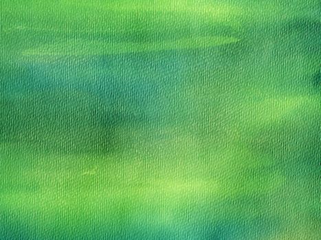 Yellow and Green Hand Drawn Watercolor Abstract Background. Watercolors Paint Decorative Texture Backdrop.