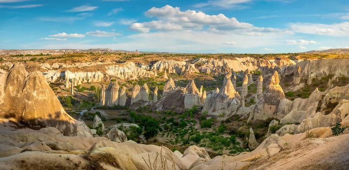 Love valley in Goreme national park. Cappadocia, Turkey