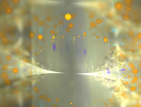 Imaginatory lush fractal texture image abstract background