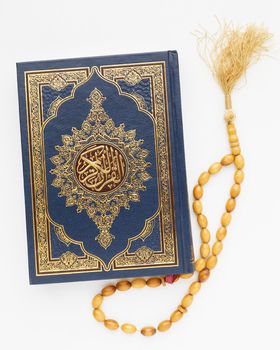 top view islamic new year with quran book2. Resolution and high quality beautiful photo