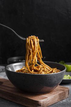 delicious asian noodles concept. Resolution and high quality beautiful photo